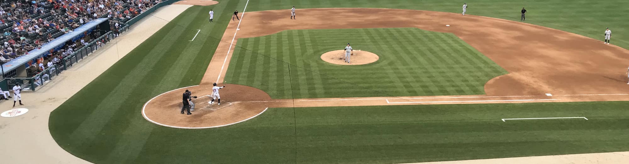 green baseball field Evansville